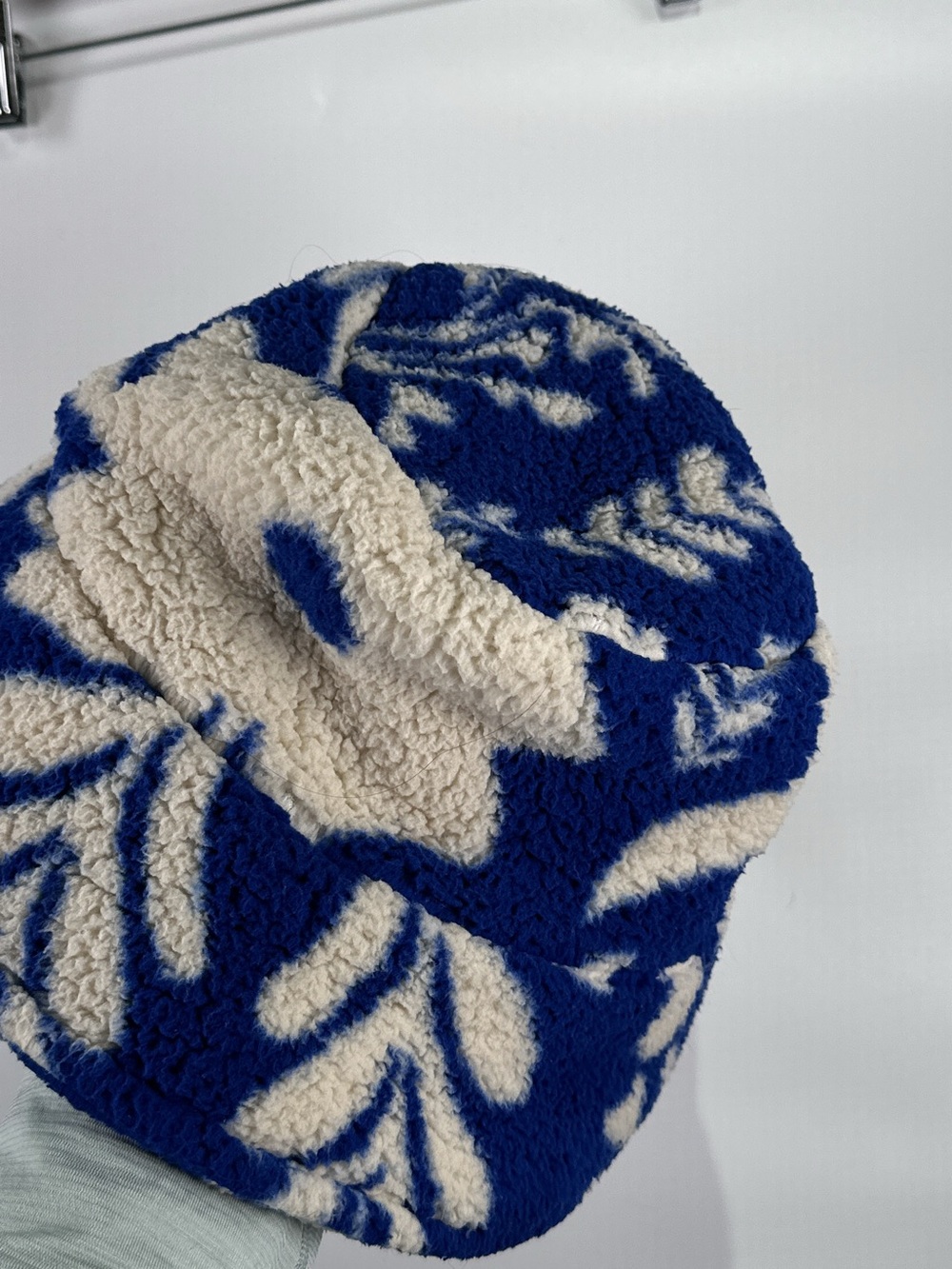 Spyder St Strand Society Sherpa Floral Bucket Hat Royal Blue OS - Picture 7 of 13